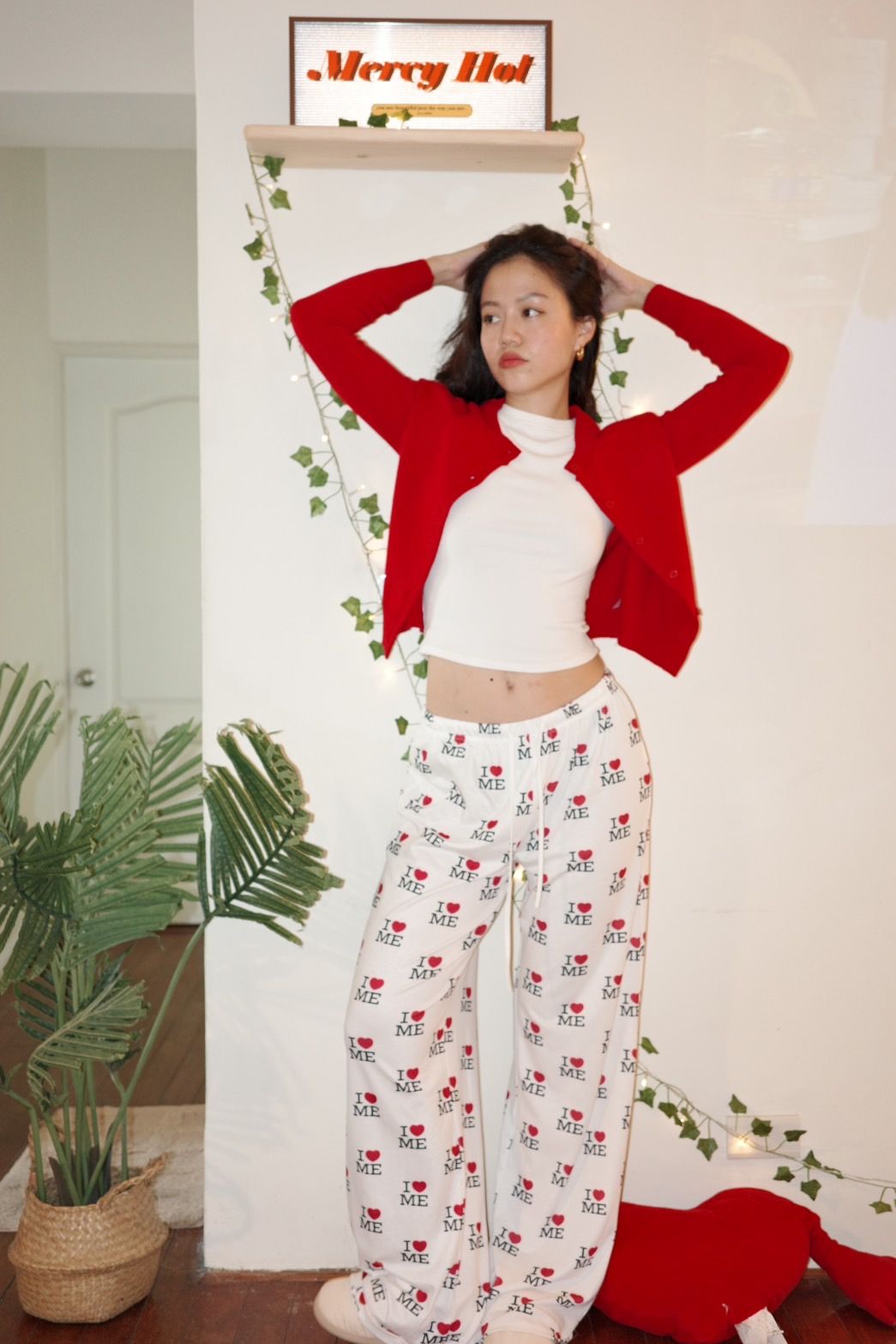 PJ๐ฅจ๐บ๐ฟ่ถ
ๅฟ
่ฒท่ๆ็็พๅผ้ซๆ กๆ2000s Iโฅ๏ธ ME PJ Pants๐งโ๏ธ