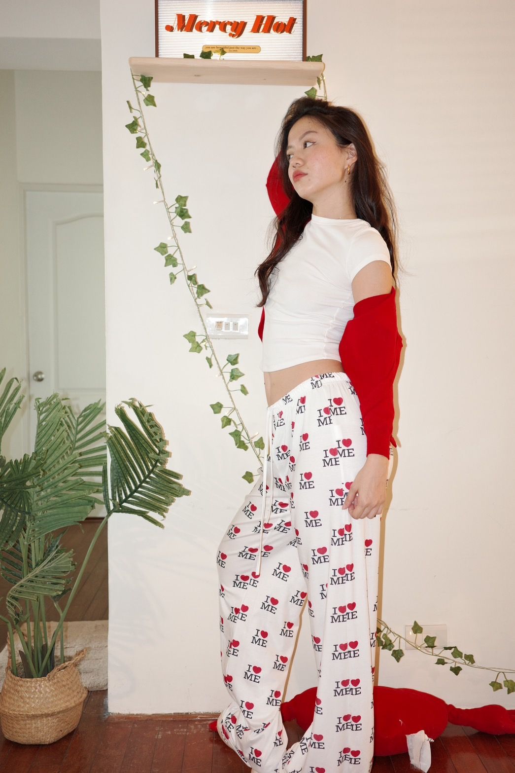 PJ๐ฅจ๐บ๐ฟ่ถ
ๅฟ
่ฒท่ๆ็็พๅผ้ซๆ กๆ2000s Iโฅ๏ธ ME PJ Pants๐งโ๏ธ