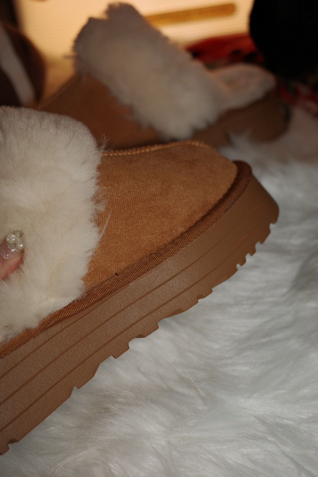 🍂秋冬好搭鞋!!超級舒服好看雪靴拖鞋!!🧸❄️尺寸齊全!!