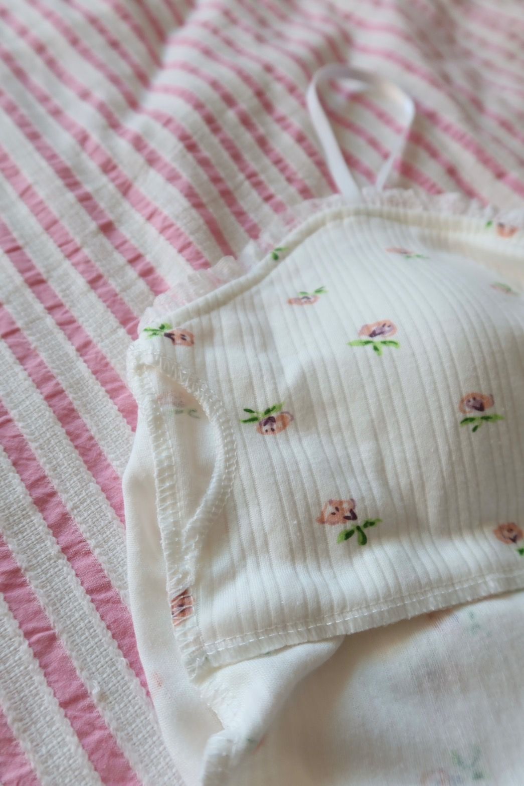 本期超必買!! 🌷帶胸墊睡衣四件套🛏️🧸