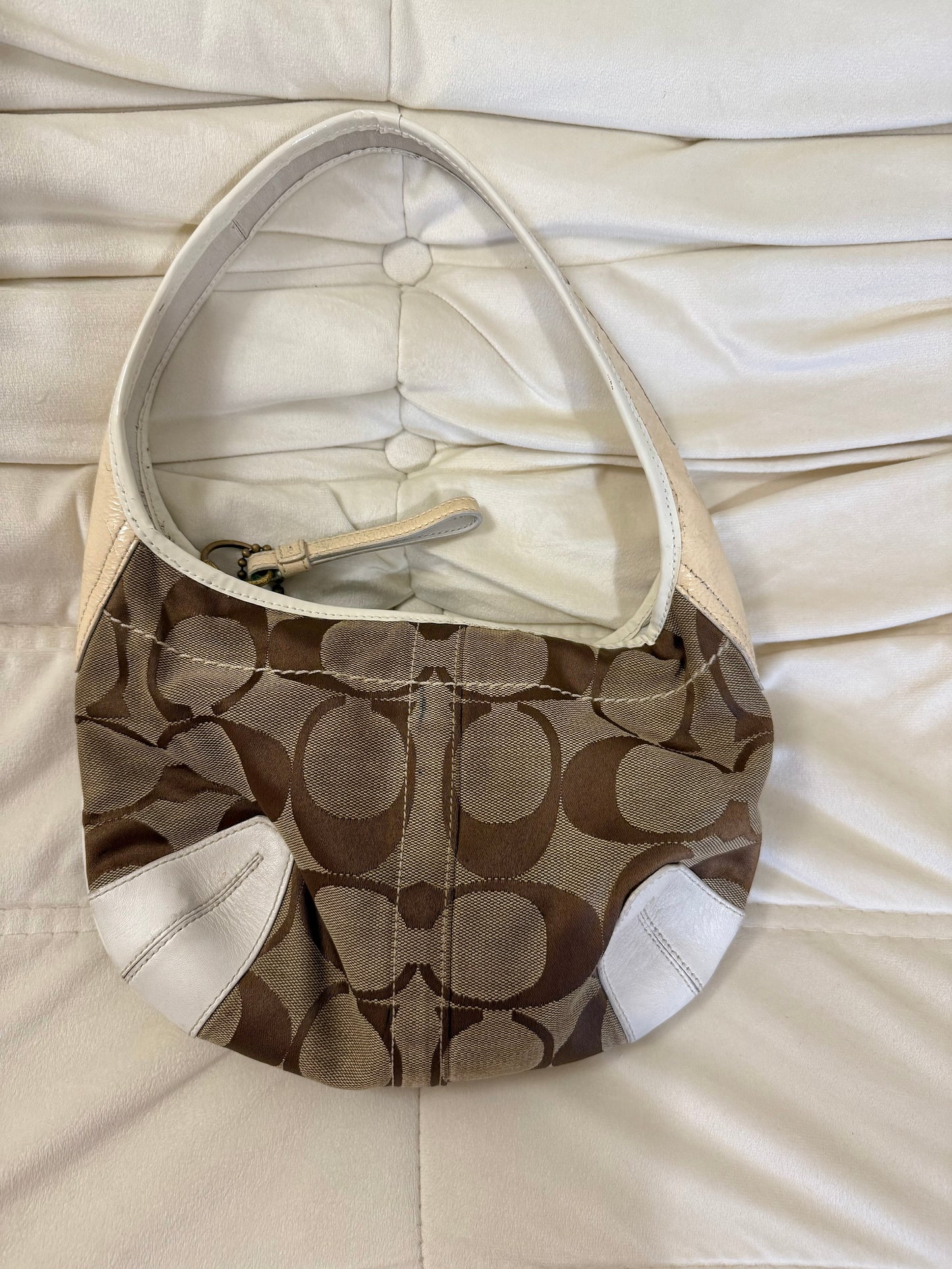ๆณฐๅ๐น๐ญๆๅฏถโญ๏ธCoach็ถๅ
ธ่่ฑMoon bag๐ๅกๅ
ถ็ฝๆผๆฅ่ฉ่ๅ