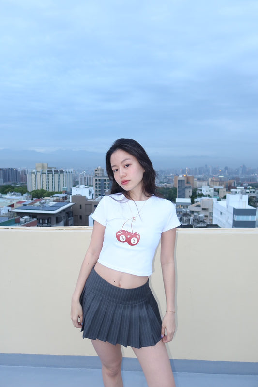Cherry mood 🍒短板y2k上衣