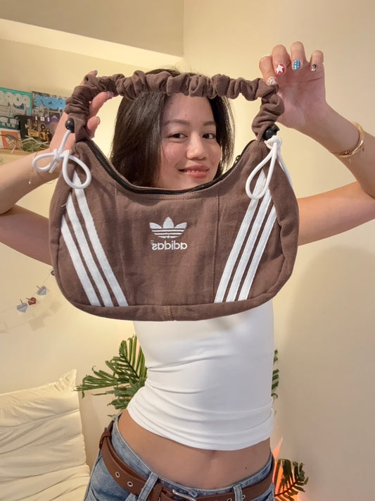 🤎泰製愛迪達淺咖啡色remake 芭蕾🩰肩背包⭐️