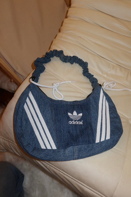 👖泰製愛迪達牛仔拼接remake 芭蕾🩰肩背包⭐️