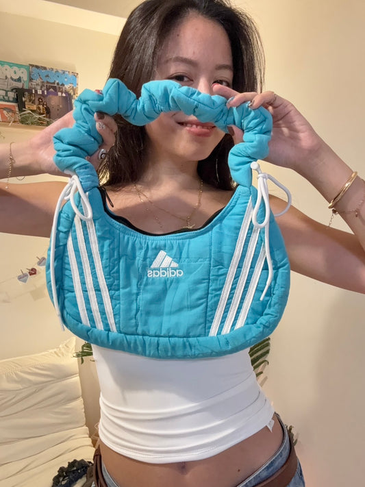 🎱泰製愛迪達特別胖胖棉款remake 芭蕾🩰肩背包⭐️