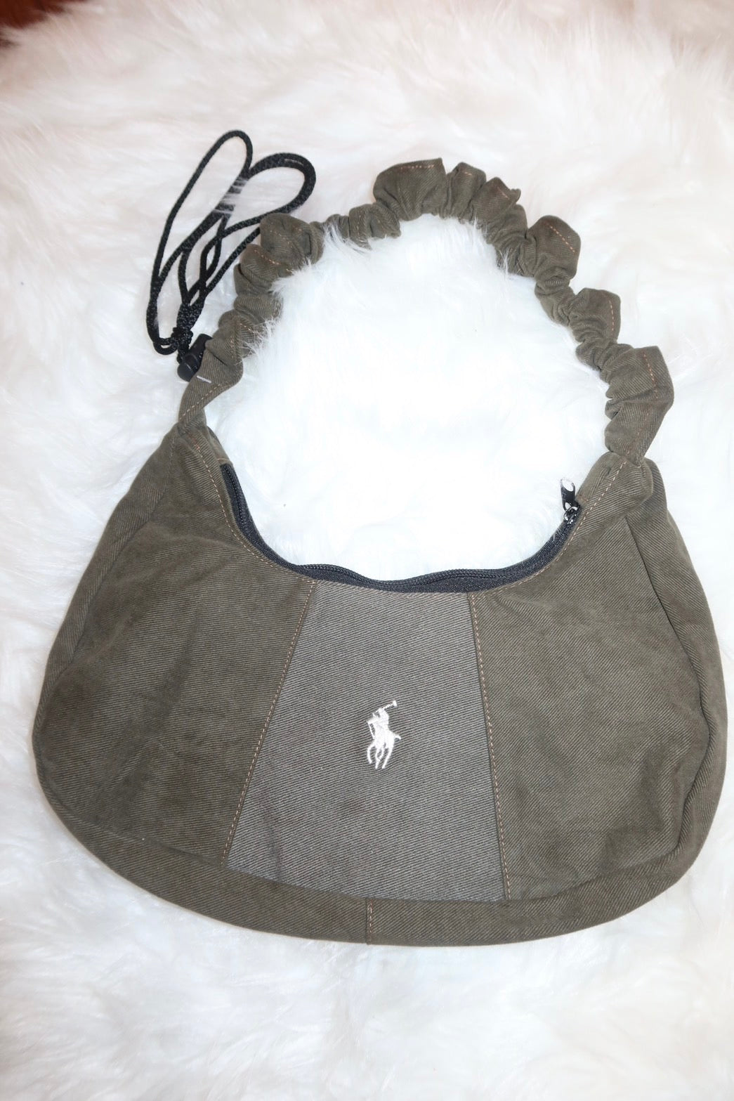 泰製POLO軍綠拼接remake 芭蕾🩰肩背包⭐️