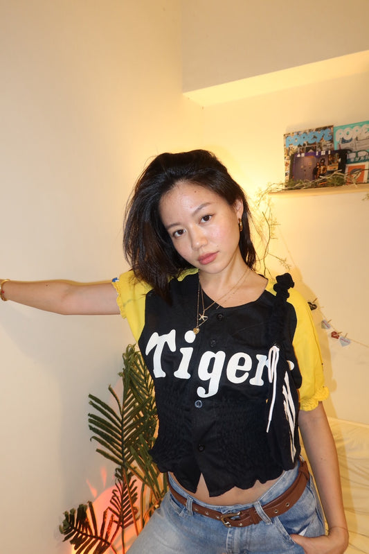 泰製🇹🇭泡泡🫧芭蕾感🐯 Tigers排扣球衣改製⚽️