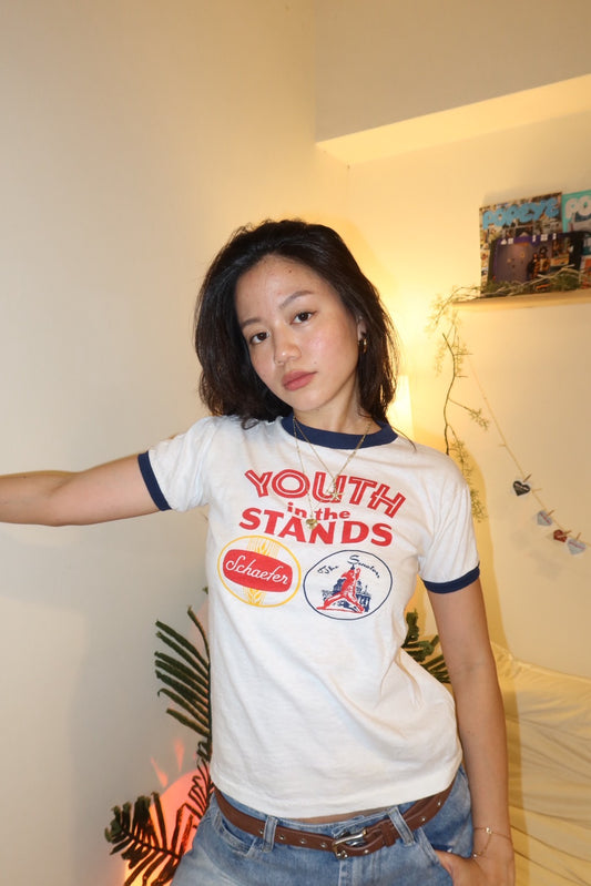 超級寶貝⭐️1970年代🇺🇸美國古著美式撞色棉踢🧵