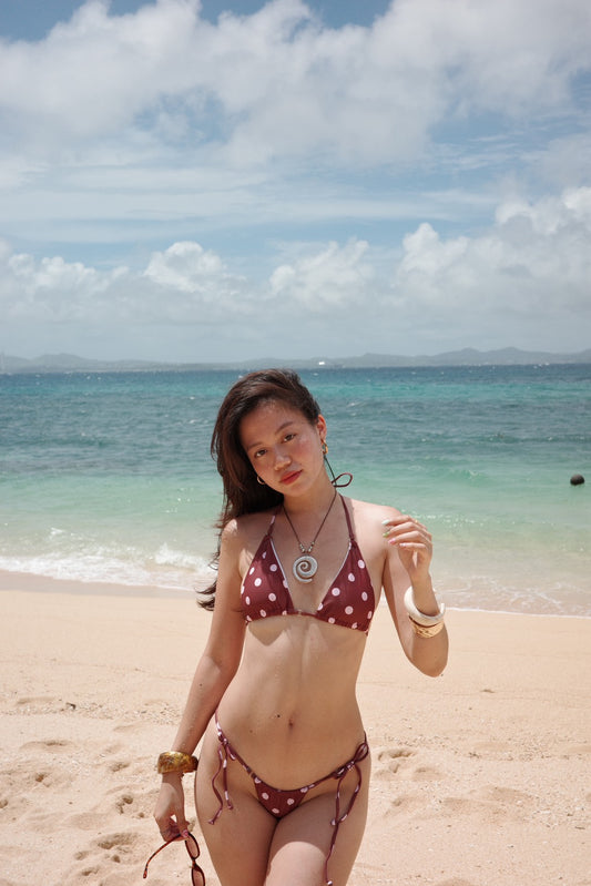 本期大必買⭐️第一名可愛𝐩𝐨𝐥𝐤𝐚 𝐝𝐨𝐭𝐭𝐲 𝐛𝐢𝐤𝐢𝐧𝐢🤎🫧