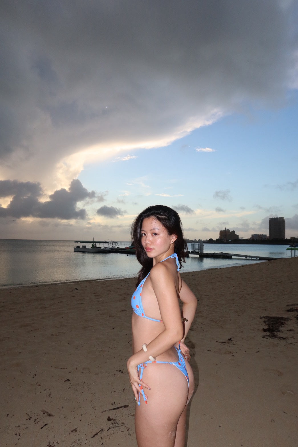 本期大必買⭐️第一名可愛𝐩𝐨𝐥𝐤𝐚 𝐝𝐨𝐭𝐭𝐲 𝐛𝐢𝐤𝐢𝐧𝐢🪼🧡
