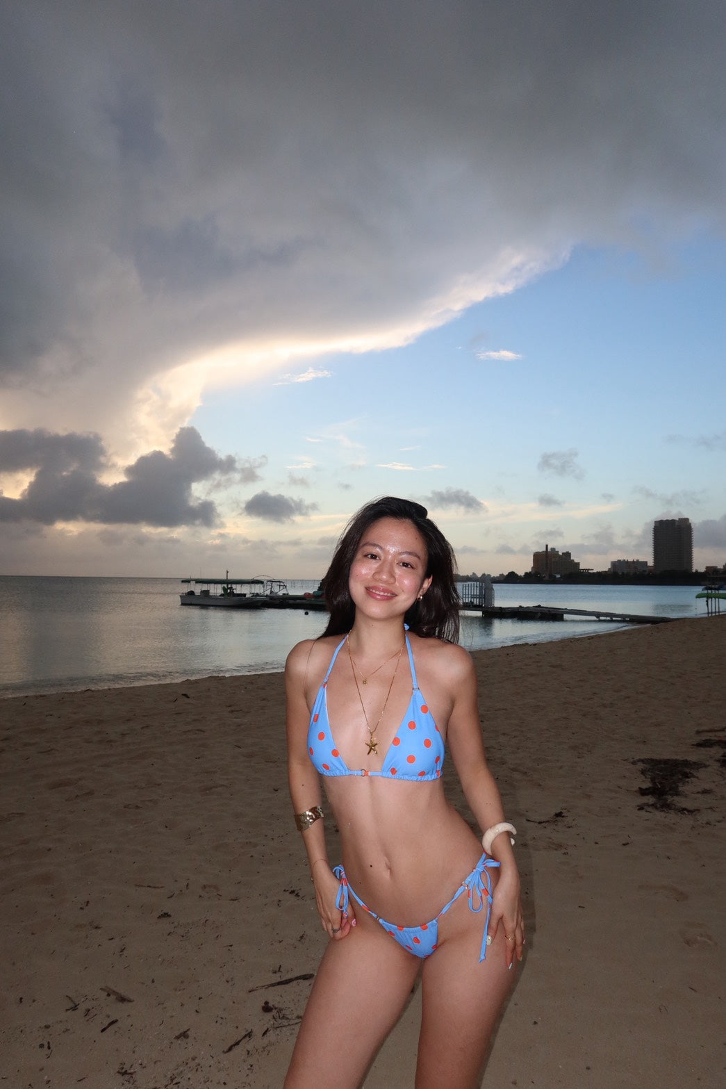 本期大必買⭐️第一名可愛𝐩𝐨𝐥𝐤𝐚 𝐝𝐨𝐭𝐭𝐲 𝐛𝐢𝐤𝐢𝐧𝐢🪼🧡