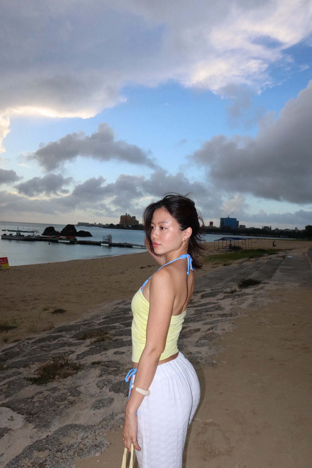 歐美basic 三色百搭tube top💛🩵💚