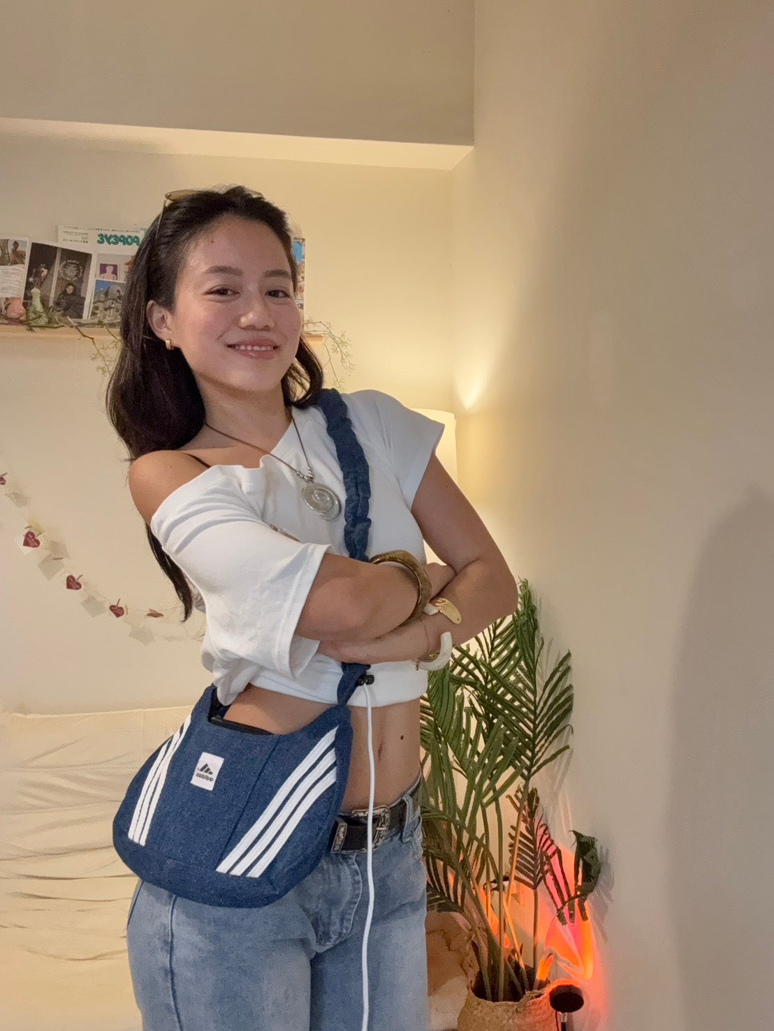 🇹🇭泰製愛迪達👖牛仔系列remake肩背包⭐️