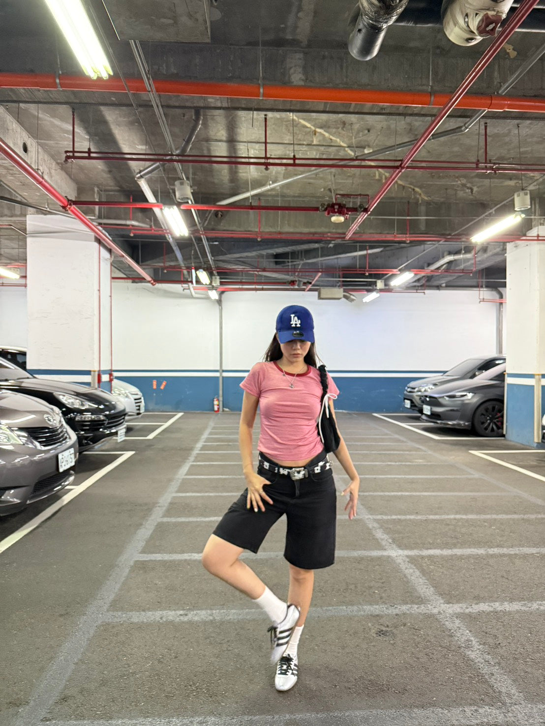 美式復古黑色牛仔Jorts⭐️