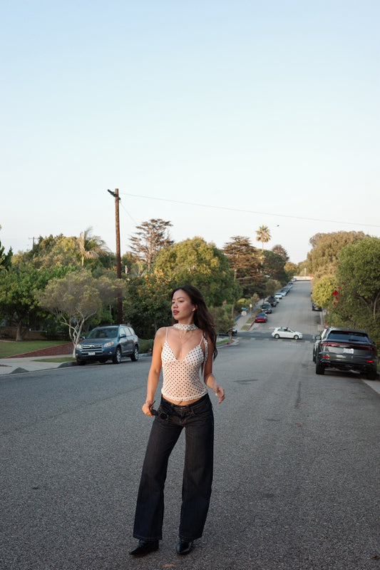 本期必買!!⭐️👖超好看低腰深藍色直筒牛仔褲🔥