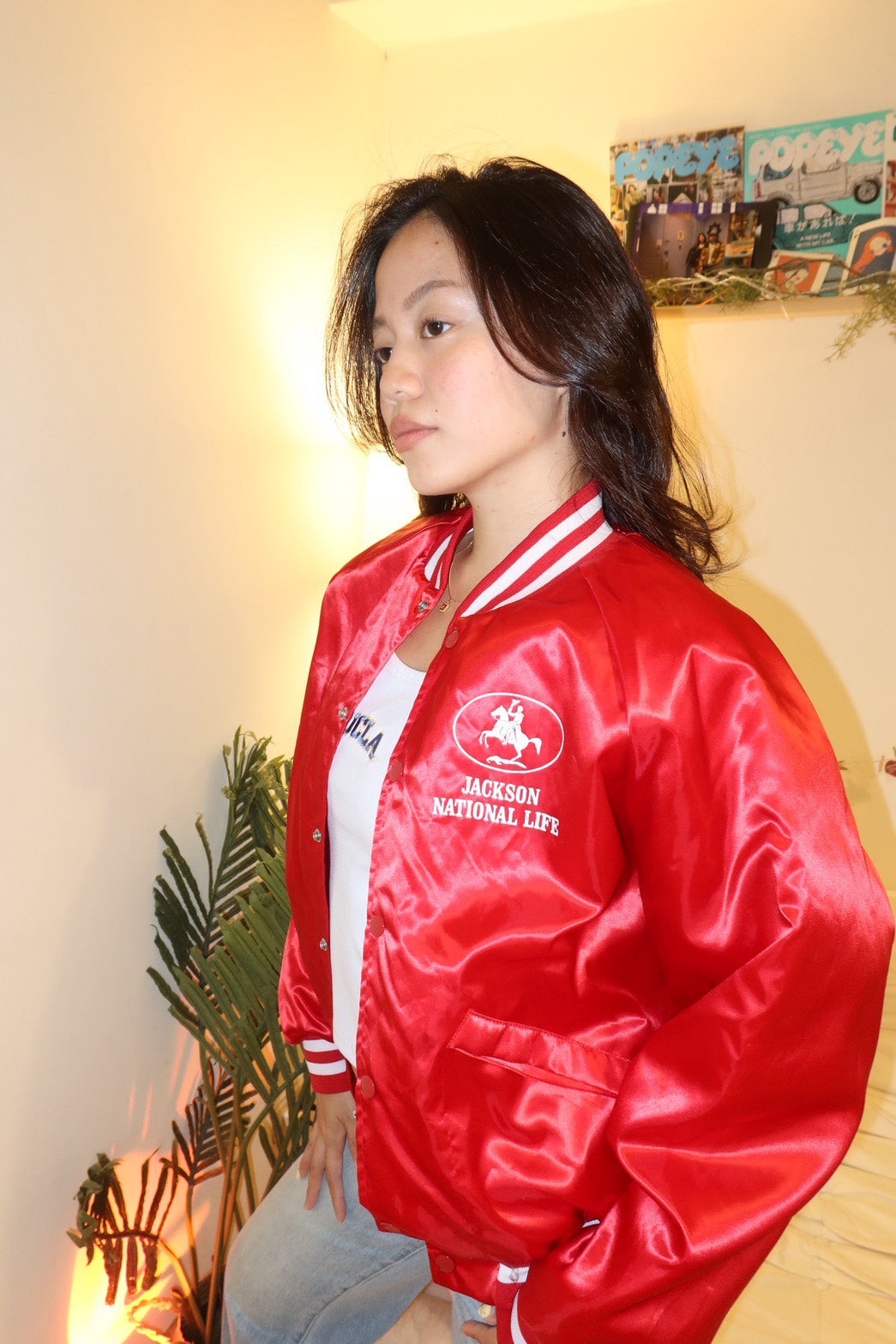 美式復古❤️🔥紅色美製🇺🇸教練外套🏈
