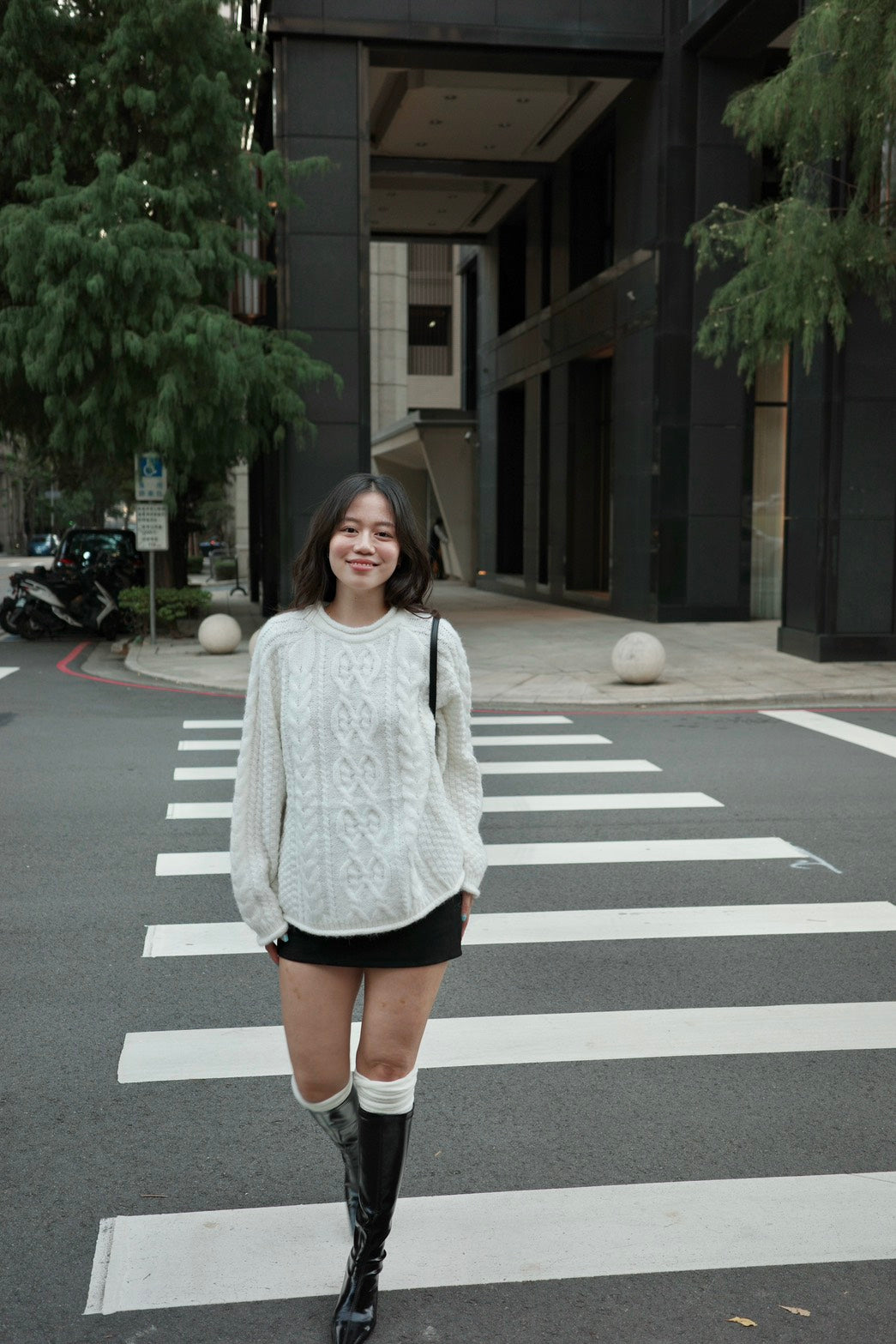 秋冬必備☕️🩶百搭簡約毛呢A字短裙📰