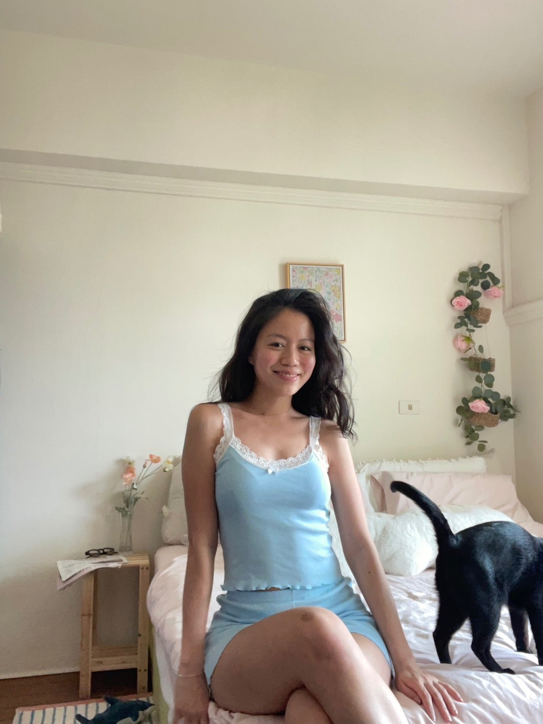 ☁️超舒服美式慵懶背心套裝🧁