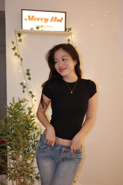 layer內搭☕️熱銷破百美式休閒正肩踢（請包色!!♥️