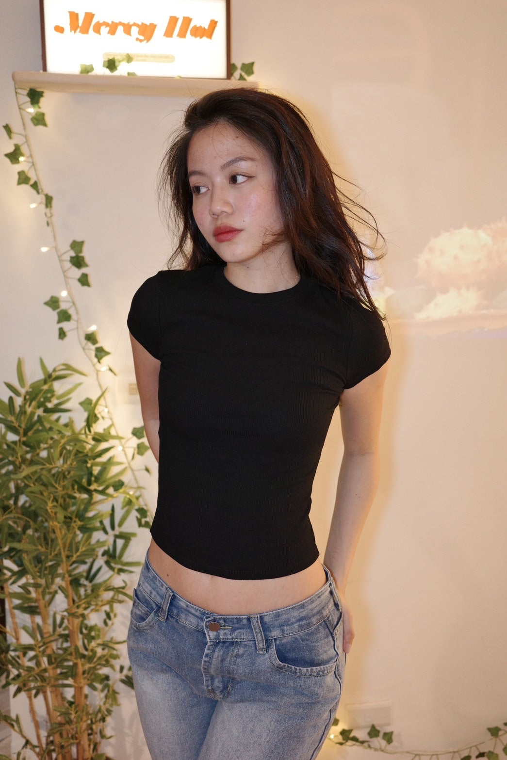layer內搭☕️熱銷破百美式休閒正肩踢（請包色!!♥️