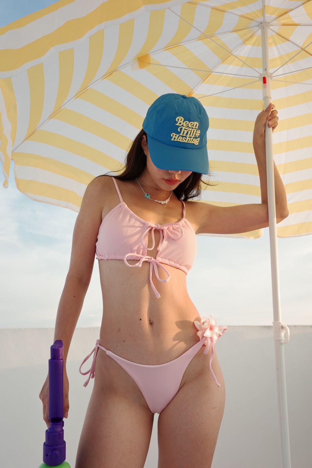 超美💗嫩粉辣妹比基尼🍧