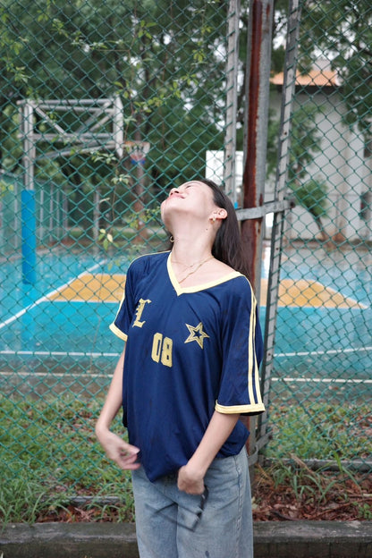 🏈♥️超好看V領美式復古球衣