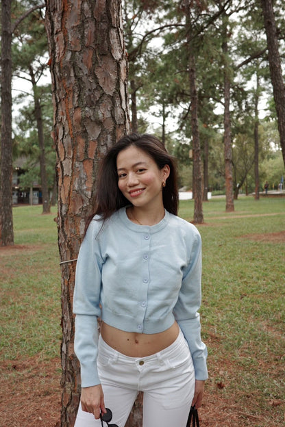 🍂早秋必備🥨歐美短板學院風薄款針織小外套☕️