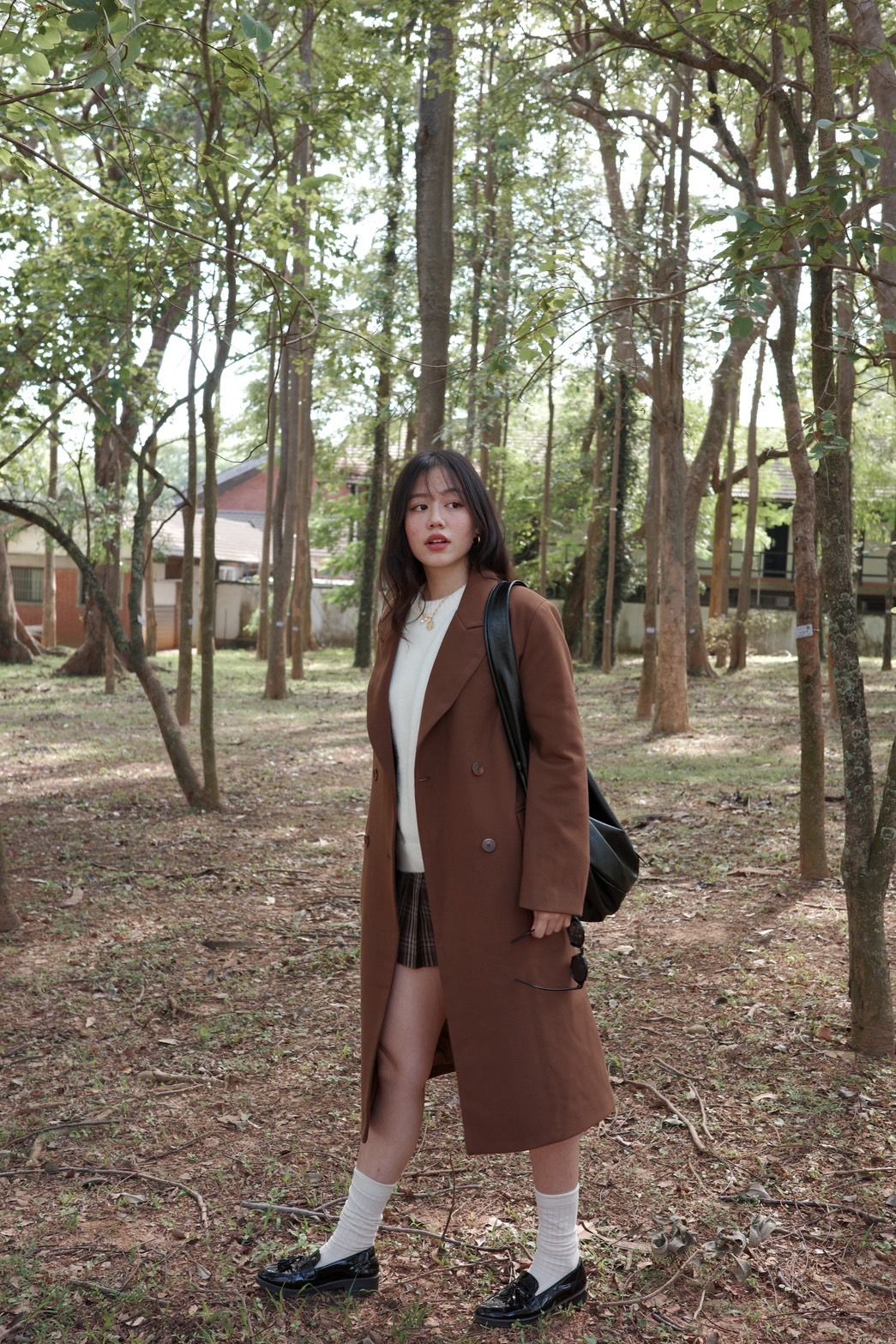 🧥質感超好重磅厚鋪棉咖啡色大衣外套🥨🫎