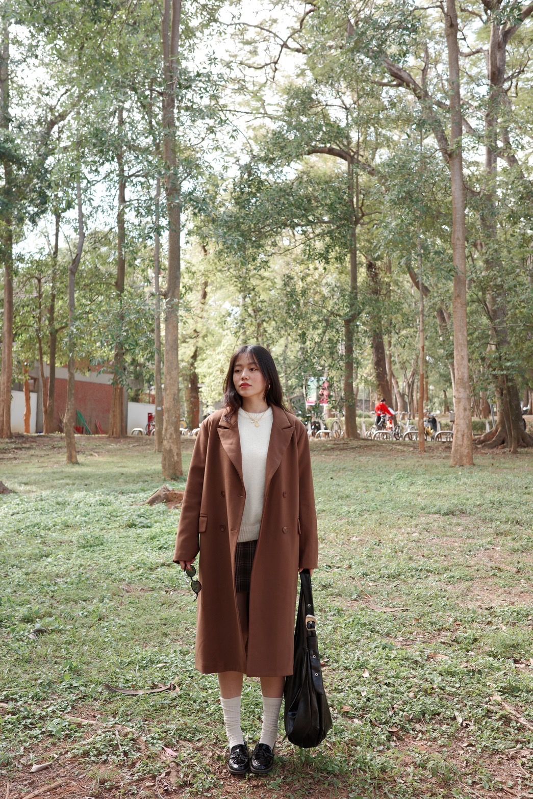 🧥質感超好重磅厚鋪棉咖啡色大衣外套🥨🫎
