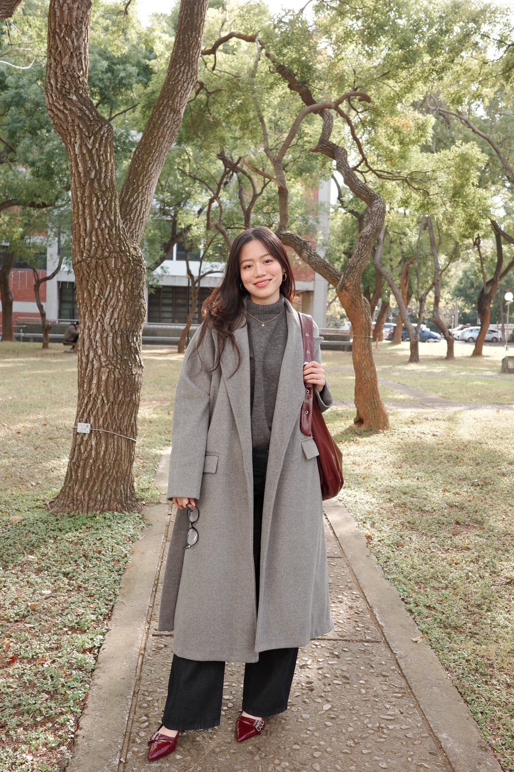 📰超必買大衣回歸!!🧥質感超好重磅厚鋪棉灰色大衣外套