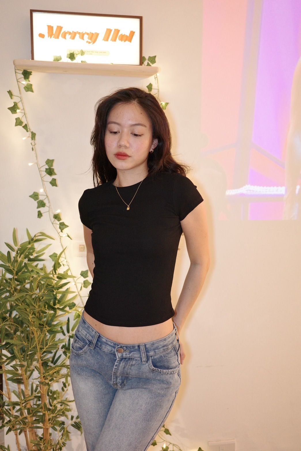 layer內搭☕️熱銷破百美式休閒正肩踢（請包色!!♥️