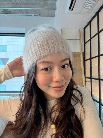 🇰🇷𝐅𝐥𝐮𝐟𝐟𝐲 𝐊𝐧𝐢𝐭 𝐁𝐞𝐚𝐧𝐢𝐞｜三色毛茸暖感毛帽⭐️