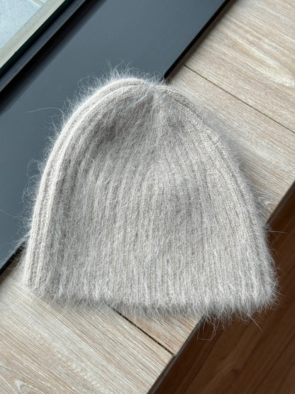 🇰🇷𝐅𝐥𝐮𝐟𝐟𝐲 𝐊𝐧𝐢𝐭 𝐁𝐞𝐚𝐧𝐢𝐞｜三色毛茸暖感毛帽⭐️