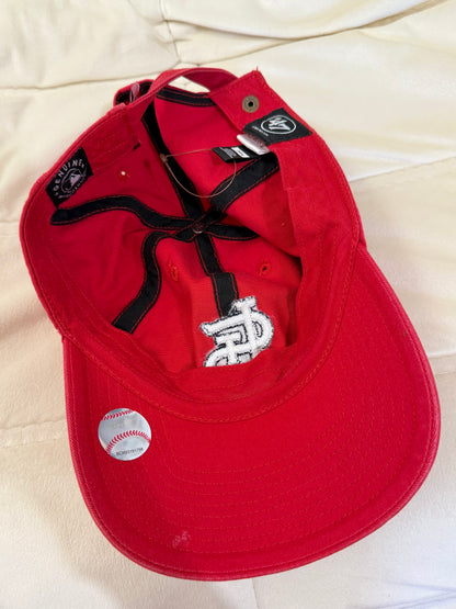 沖繩挖寶🇯🇵超好看47紅色復古棒球帽!!⚾️🍓