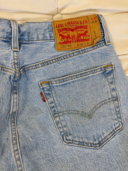 沖繩挖寶🇯🇵Levis美式復古淺藍色直筒牛仔褲牛仔👖