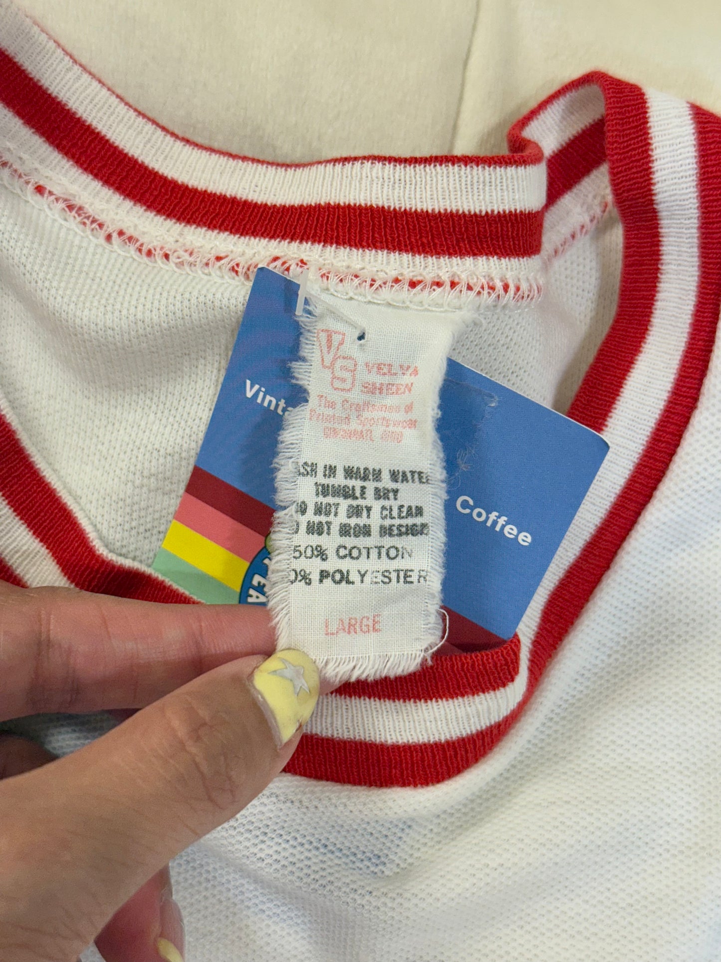 沖繩挖寶🇯🇵美製70Ｓ古著🇺🇸撞色渡假踢🌴