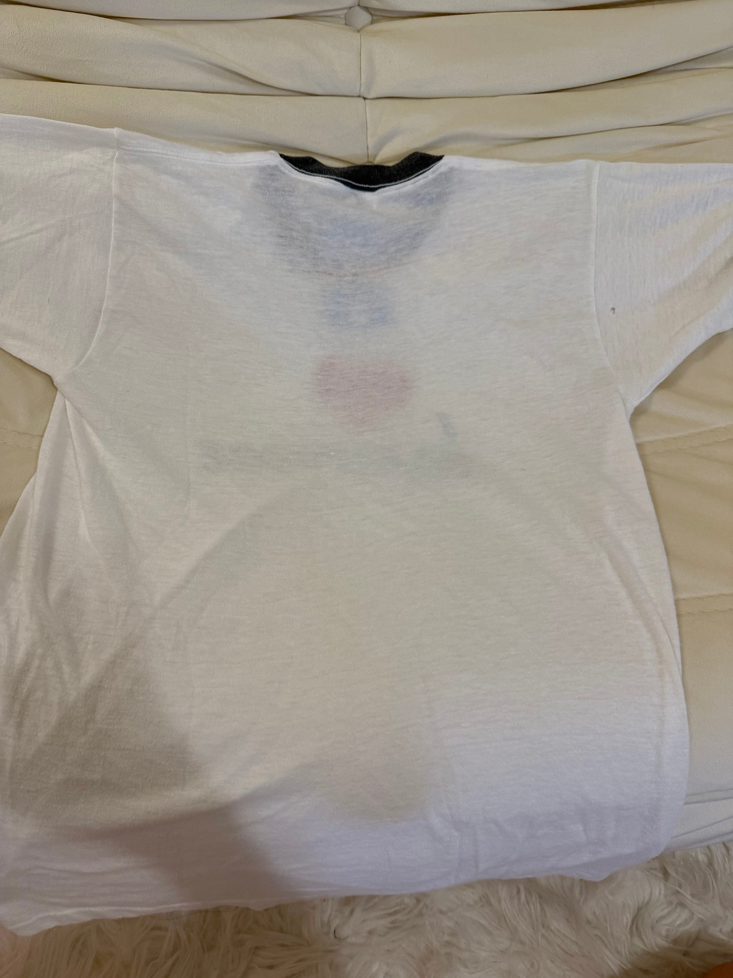 沖繩挖寶🇯🇵美製70Ｓ古著🇺🇸超親膚撞色復古踢!