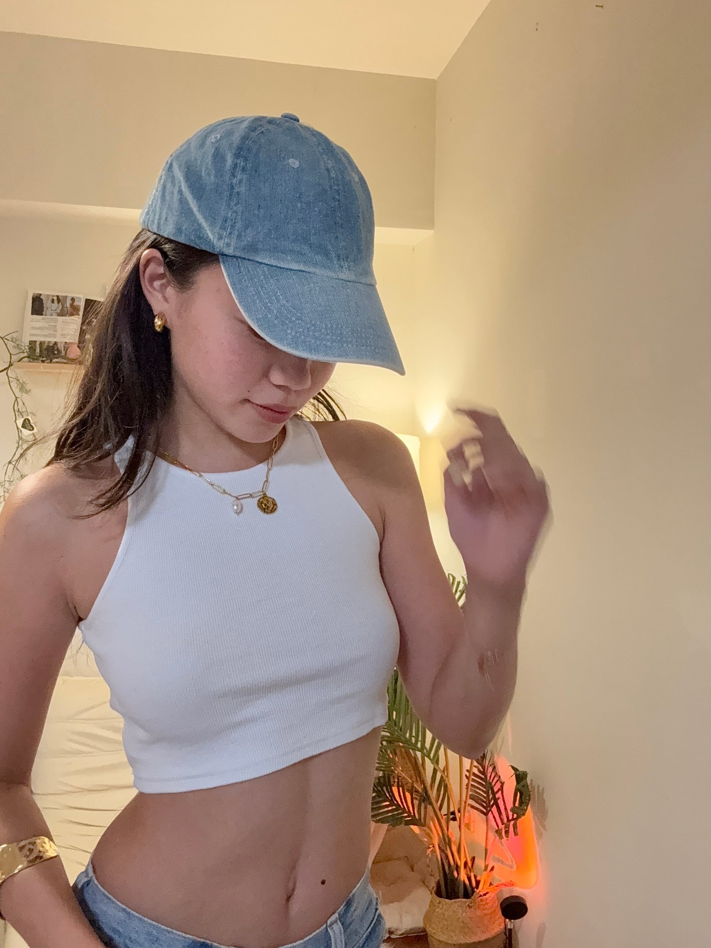 沖繩挖寶🇯🇵Urban Outfitters牛仔棒球帽🫐