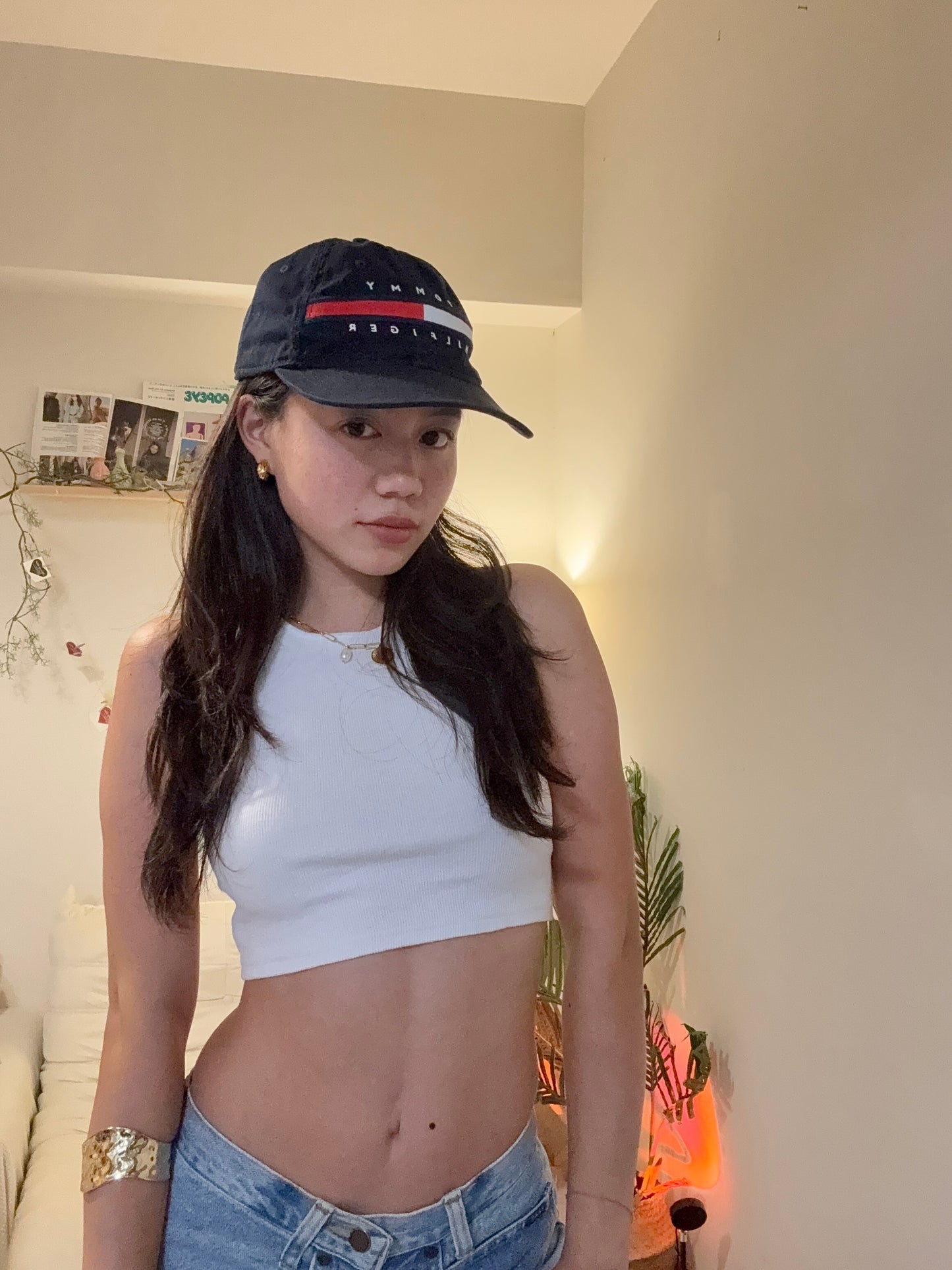 沖繩挖寶🇯🇵超好看深藍色Tommy棒球老帽!!📖