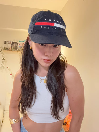 沖繩挖寶🇯🇵超好看深藍色Tommy棒球老帽!!📖