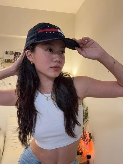 沖繩挖寶🇯🇵超好看深藍色Tommy棒球老帽!!📖