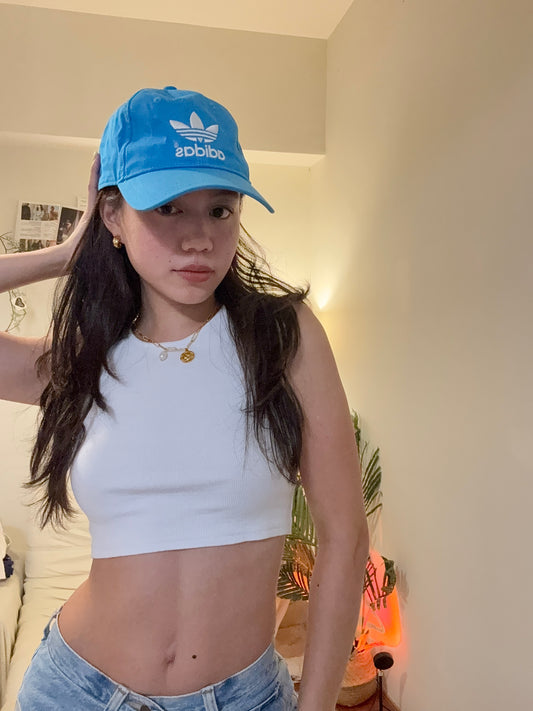 沖繩挖寶🇯🇵超好看藍綠色愛迪達老帽!很新!🌟