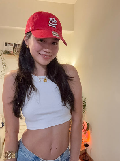 沖繩挖寶🇯🇵超好看47紅色復古棒球帽!!⚾️🍓