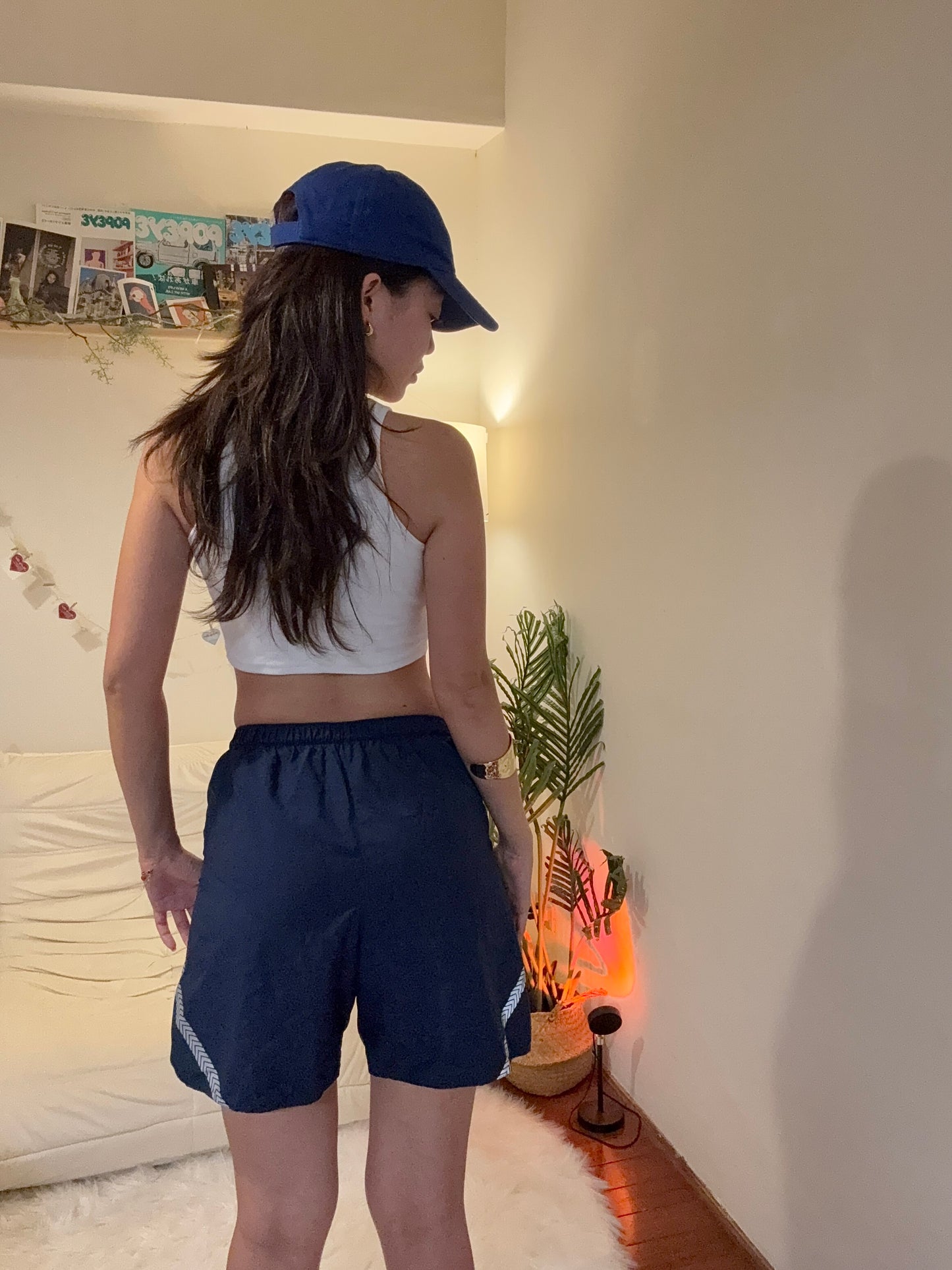 沖繩挖寶🇯🇵超特別🔥美國🇺🇸深藍色空軍運動休閒短褲✈️