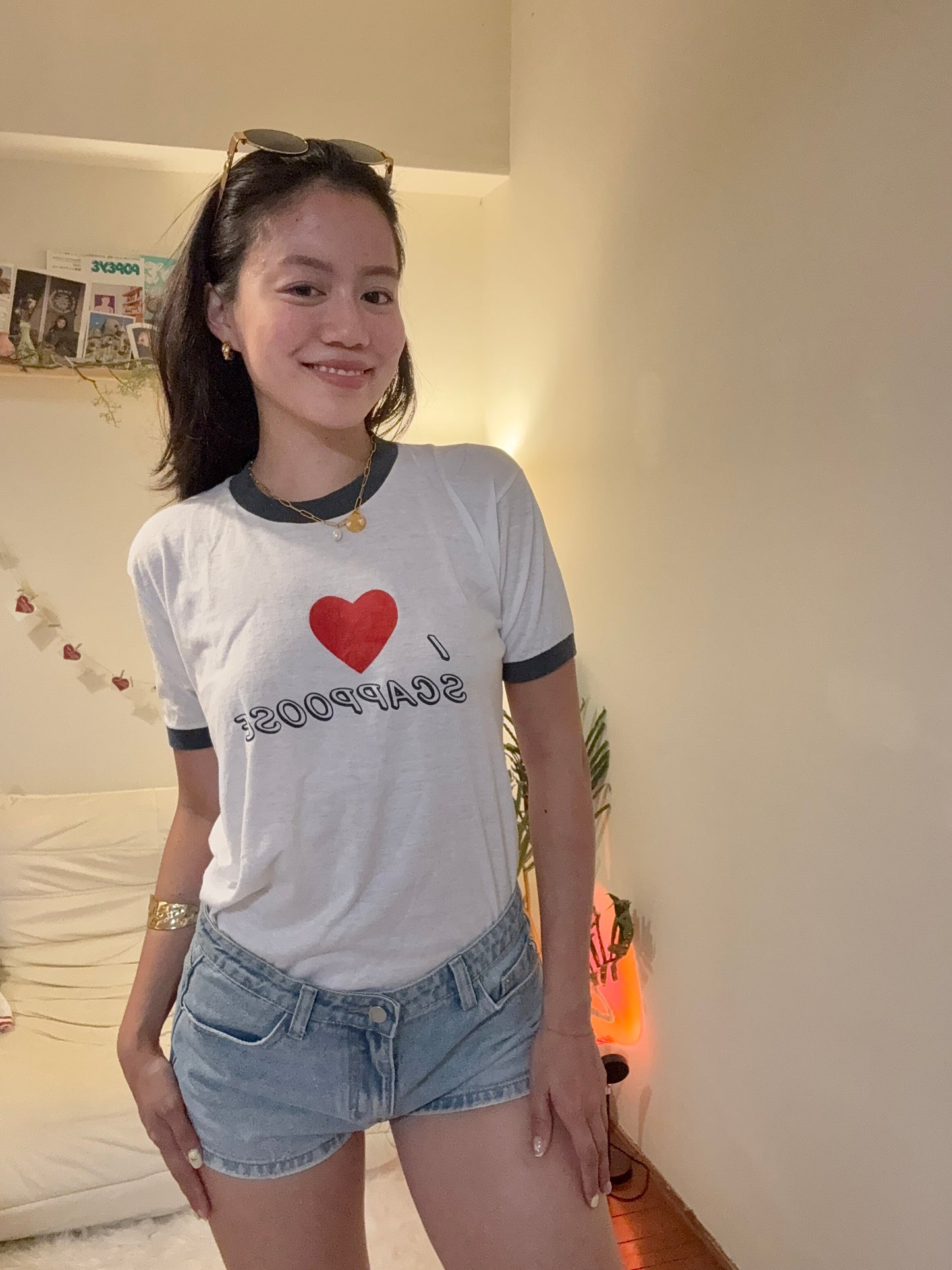 沖繩挖寶🇯🇵美製70Ｓ古著🇺🇸超親膚撞色復古踢!