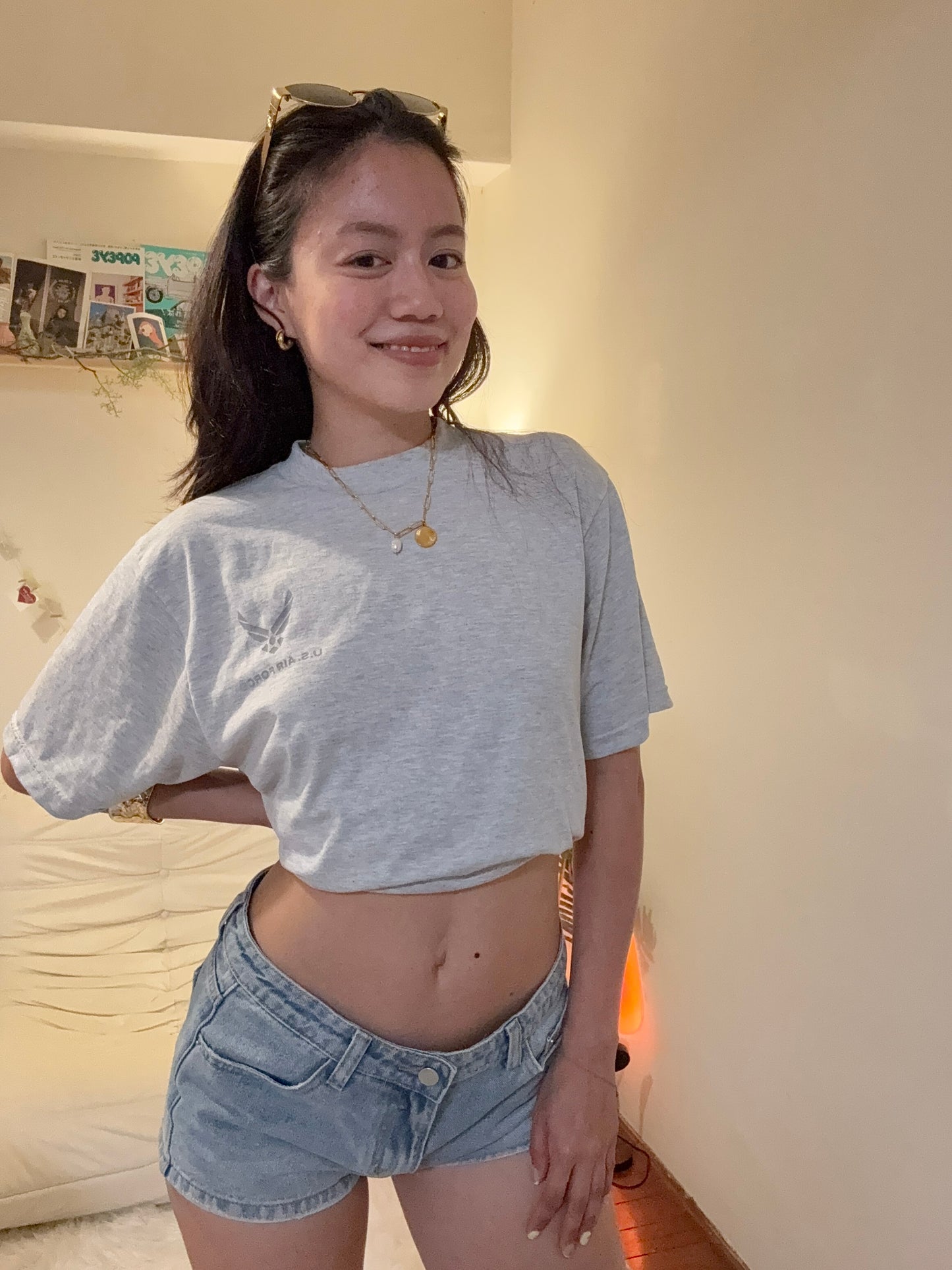 沖繩挖寶🇯🇵超特別🔥🇺🇸𝐀𝐈𝐑 𝐅𝐎𝐑𝐂𝐄空軍灰色踢✈️