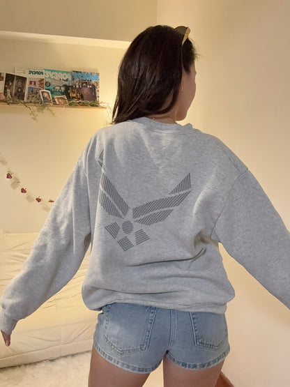 沖繩挖寶🇯🇵超特別🔥美製🇺🇸𝐀𝐈𝐑 𝐅𝐎𝐑𝐂𝐄空軍刷絨大學踢!!✈️