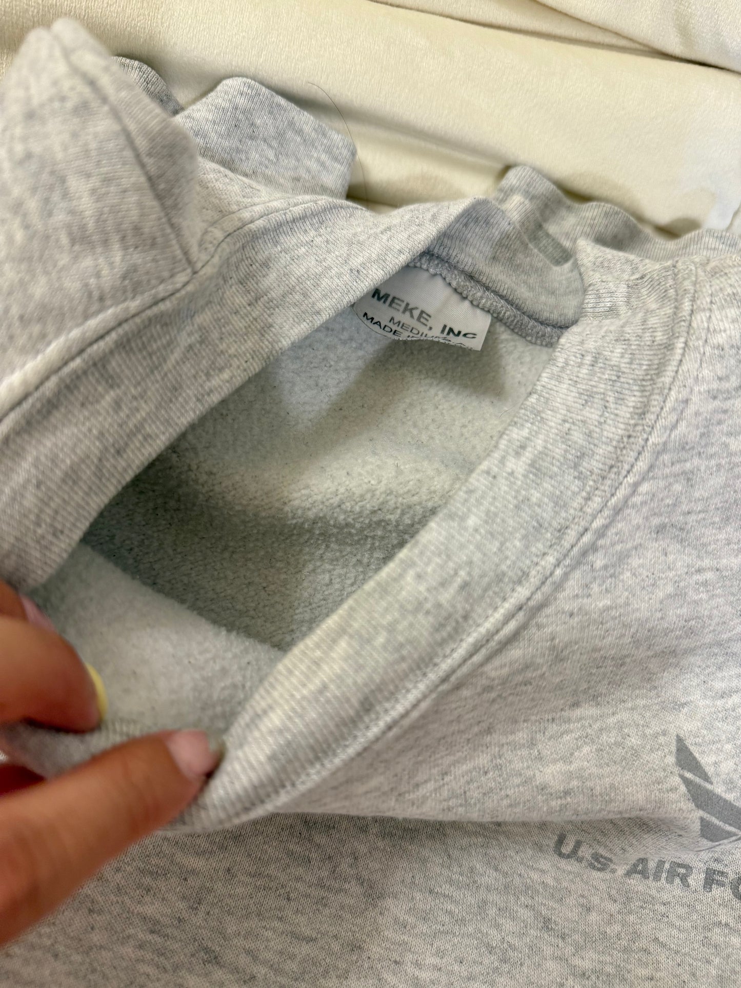 沖繩挖寶🇯🇵超特別🔥美製🇺🇸𝐀𝐈𝐑 𝐅𝐎𝐑𝐂𝐄空軍刷絨大學踢!!✈️