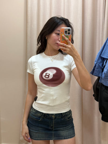 本期必買!!𝐂𝐥𝐚𝐬𝐬𝐢𝐜 🎱𝐦𝐮𝐬𝐞 𝐦𝐢𝐧𝐢 低腰牛仔短裙(帶安全褲🙈✨