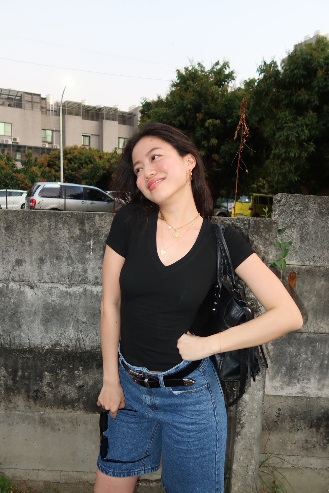 本次必買!!𝐕𝐢𝐧𝐭𝐚𝐠𝐞 𝐃𝐞𝐧𝐢𝐦 𝐉𝐨𝐫𝐭𝐬👖超好看的復古藍🍎